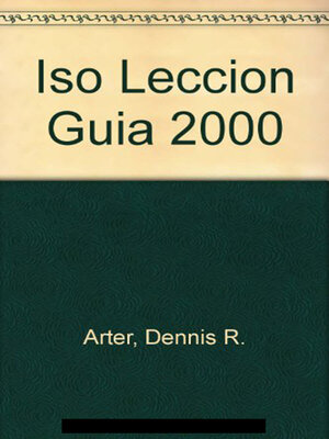 cover image of ISO Guía de Lección 2000